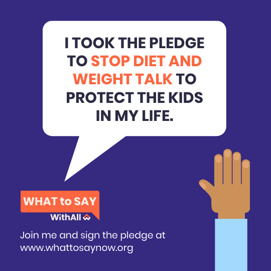 NEW What to Say Pledge
