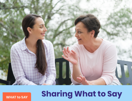 How do I share What to Say with other adults in my kid’s life?